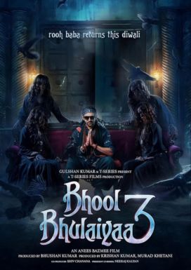 Bhool Bhulaiyaa 3 (UA) Hindi, 2D